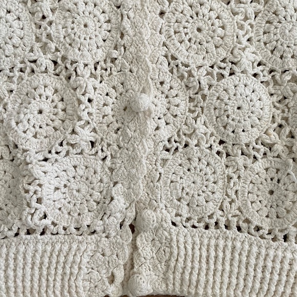 Crocheted Vest - Cottagecore Style - Picture 6 of 8